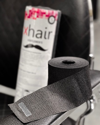 Goliere Barber kadernícke goliere volánik BLACK NECK STRIP BLACK