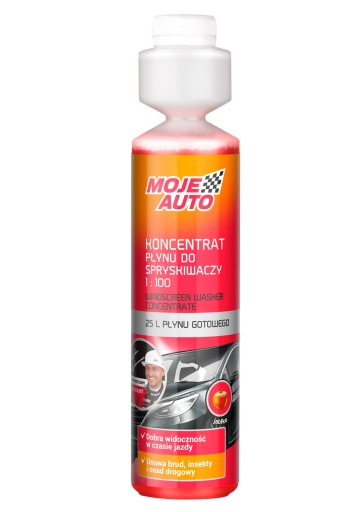 Moje auto koncentrát letný ostrekovač čelného skla