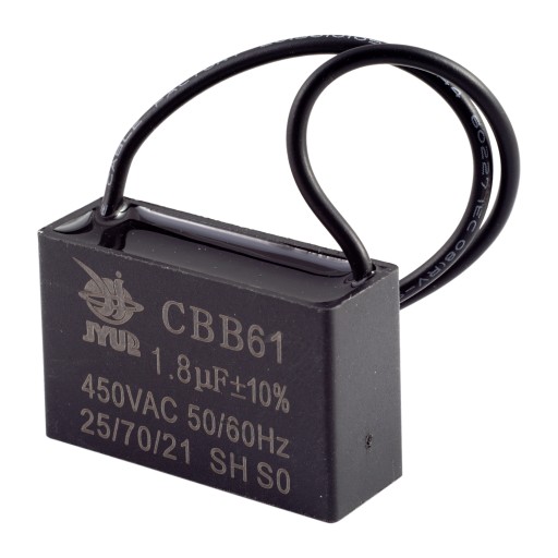 Štartovací kondenzátor 1,8uF 450V CBB61 JYC