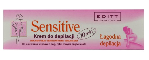 Depilačný krém Sensitive EDITT MILD 75 ml