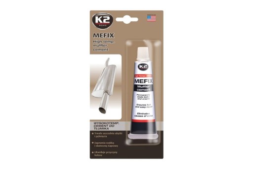 K2 MEFIX vysokoteplotný cement 140g
