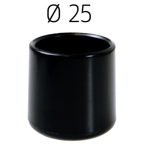 4x Silikónové poťahy nôh stoličky Ø25 mm