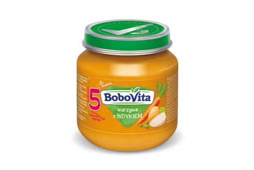 BoboVita zeleninová večera s morkou 125g