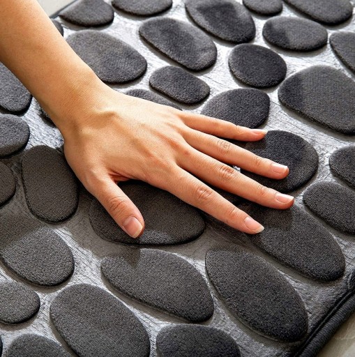 Kúpeľňová koberčeková podložka RÝCHLOSCHNÚCA absorbčná látka DO KÚPEĽNE PROTIŠMYK WC
