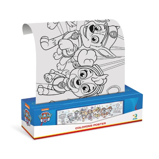 Paw Patrol 200191 omaľovánka na rolke pre deti
