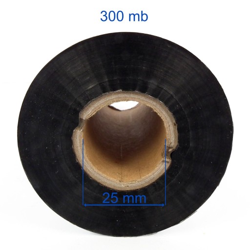 voskový pauzovací papier 40mm x 300m TTR čierna páska OUT TTR