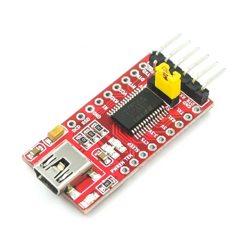 FT232 - FTDI USB/TTL prevodník - 5V/3,3V - UART