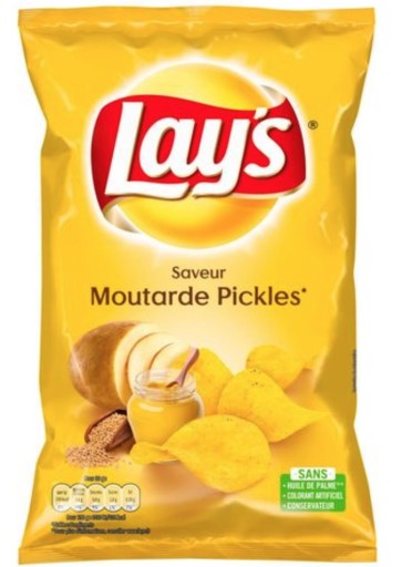 Lay's Saveur Moutarde Pickles