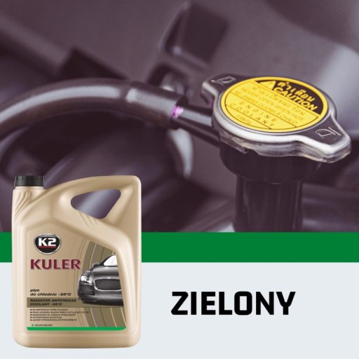 K2 KULER RADIÁTOR KVAPALINA ZELENÁ DLHÁ ŽIVOTNOSŤ 1L 35C