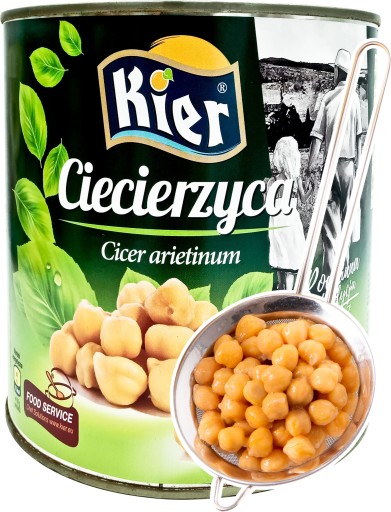 Plechovka CÍCERA 2600g CÍCER