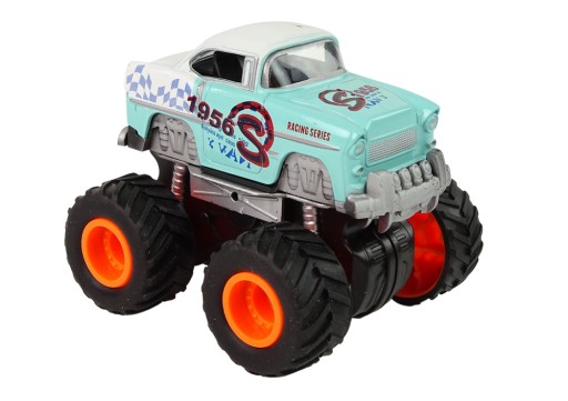 Auto 4x4 klasický model na veľkých kolesách 4 farby