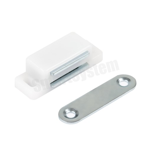 MAGNETICKÁ ZÁMKA NÁBYTKOVEJ ZÁPADKY MAGNET - BIELA