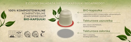 Kapsule pre NESPRESSO SEGAFREDO CREMA RICCA 10 ks