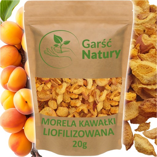 MARHULE SUŠENÉ MRAZOM KUSOVÉ 20g Marhule sušené BEZ CUKRU Kvalita 0,02 kg