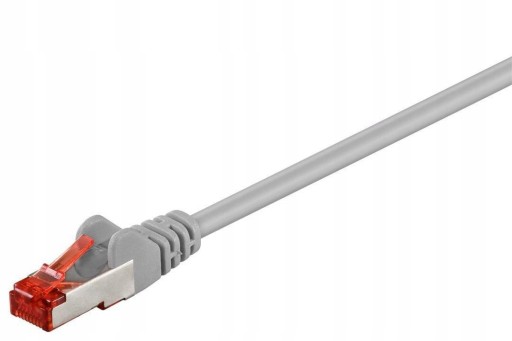 MicroConnect F/UTP CAT6 1m Sivé PVC