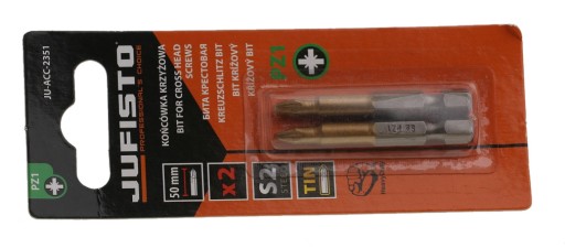 SKRUTKOVACIE HROTY PZ1 x 50 mm TITÁNOVÉ BROTY 2 ks