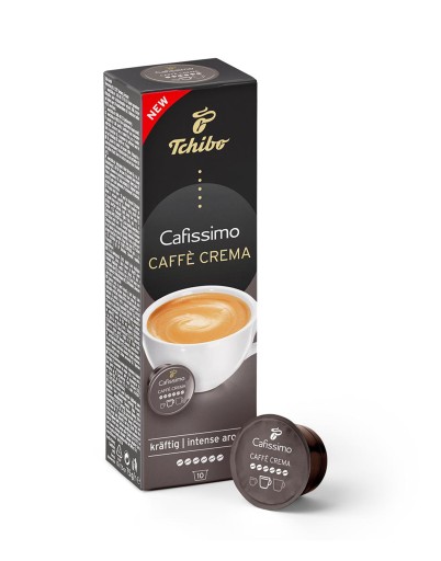 TCHIBO CAFISSIMO kávové kapsuly Caffe Crema kräftig Intense Aroma 10 ks,