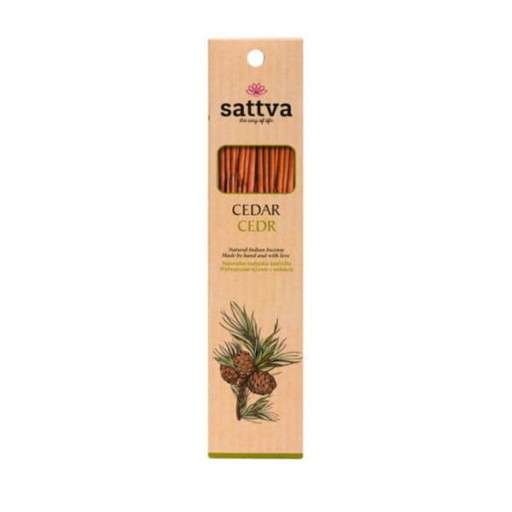 Sattva cédrové kadidlo (India, Orient, Meditácia)