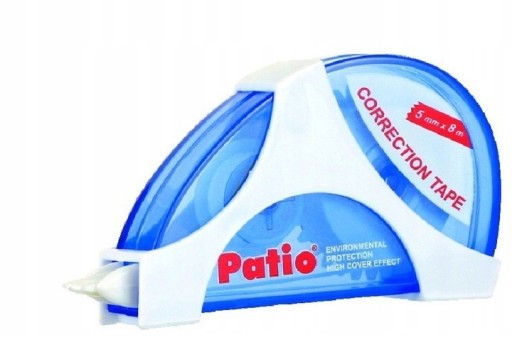 1ks korekčná páska 5mm x 8m pásik na myš suchý 88029PTR PATIO