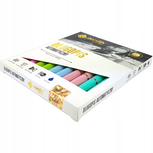 Automatické guľôčkové pero Zenith 7 Pastel s náplňou