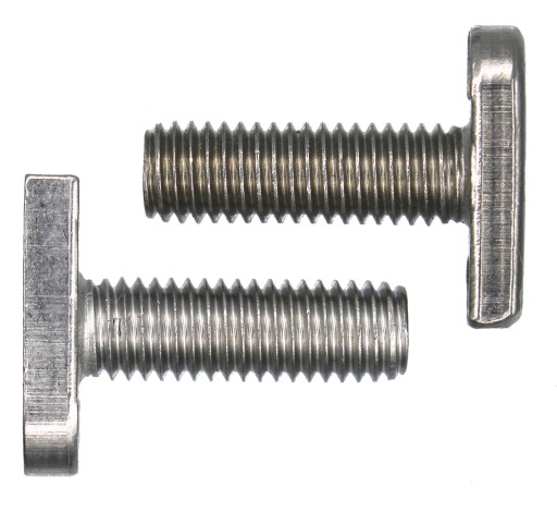 INOX A2 nerezová skrutka s T-hlavou pre M8x25 profily 28/15x10 kusov _