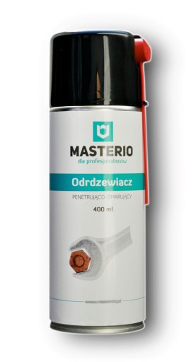 Profesionálny silný odstraňovač hrdze v spreji Masterio 400 ml