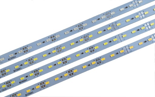 LED PÁS 5730 10W 12V hliník 50cm neutrálna farba 4000-4500K