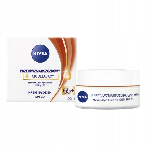 NIVEA Denný krém proti vráskam 65+ 50ml