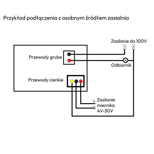 Voltmeter Ampérmeter 0-100V 10A DC