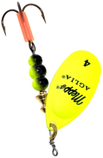 Mepps Aglia Fluo Chartreuse Spinner #4 / 9 gr