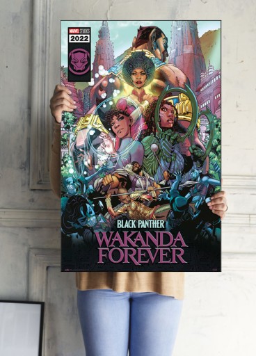 Plagát Marvel Black Panther Wakanda 61x91,5 cm