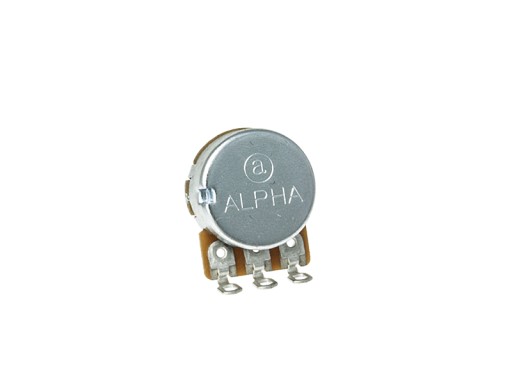 Mini ALPHA 250K lineárny potenciometer M8 (std)
