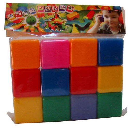 VEĽKÉ PRIESTOROVÉ BLOKY, NAFUKOVACIA KOCKA, 12 ks.