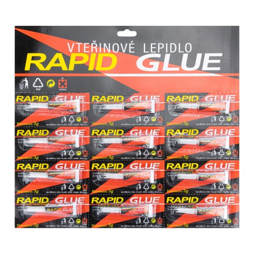 LEPIDLO SUPER SILNÉ SILNÉ RÝCHLOSCHNÚCE 12 KS