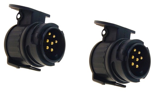 2X ADAPTÉR 13 AŽ 7 (13/7) ADAPTÉR PRÍVESU H3X27
