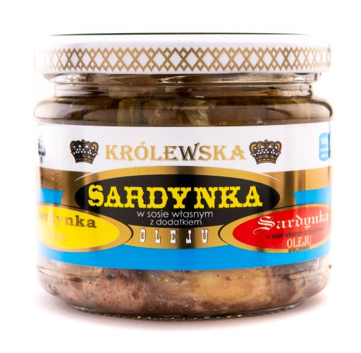 Divoká kráľovská sardinka vo vlastnej omáčke LITVA