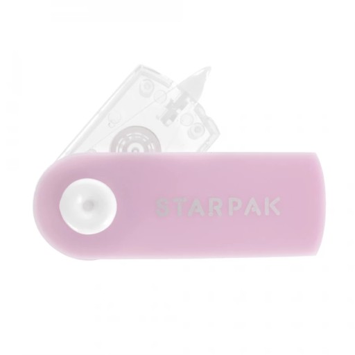 KOREKČNÁ PÁSKA STARPAK PÁSKA 5mmx6m S KRYTOM PASTELOVÁ FIALOVÁ