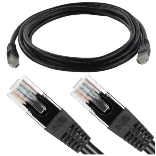 LAN kábel Internet sieťový kábel RJ45 CAT 6 10m