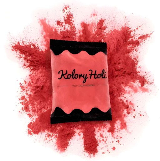PÚDROVÉ farby HOLI RED festivalový prášok