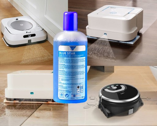 Blue Star EFFICIENT Tekutina do mopovacích čistiacich robotov 200 ml s pipetou