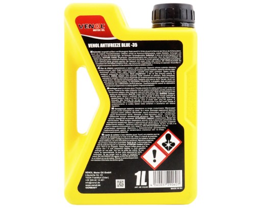 KVAPALINA RADIÁTOROV -35C MODRÝ VENOL 1L NEMECKÁ KVALITA