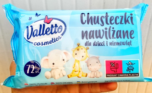 Vlhčené obrúsky pre deti a bábätká 1 x 72 ks POLSKÝ VÝROBOK