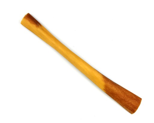 Hryzátko z hovädzej kože 30 cm prírodné pre veľkého psa