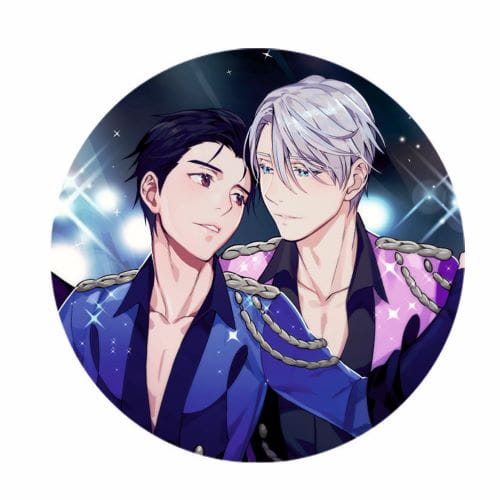 Anime Yuri on Ice 58 mm špendlík