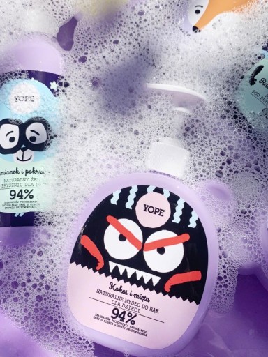 Yope prírodné tekuté mydlo pre deti kokosová mäta 400 ml