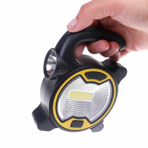 VÝKONNÁ COB LED DIELENSKÁ LAMPA S RÚČKOU
