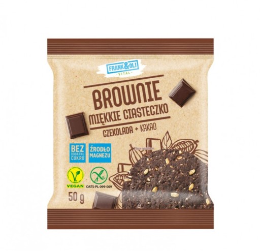 Čokoládové sušienky 3x50g Frank&Oli