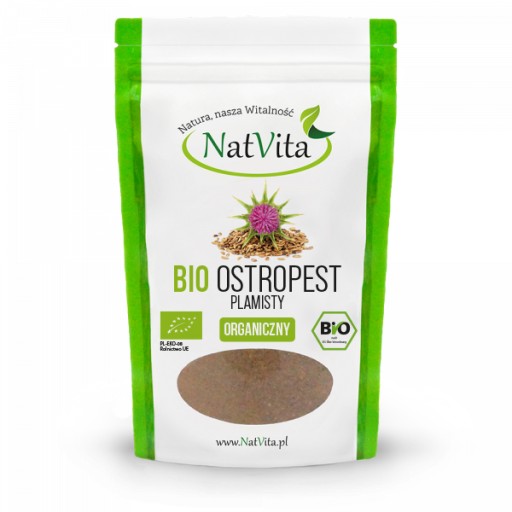 Pestrec mariánsky bio mleté zrná Bio pečeň 300g NatVita