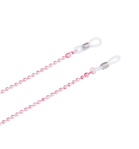 Retiazka na okuliare guľôčkového typu - Rose Gold