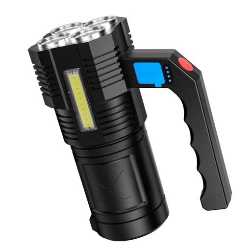 LED VOJENSKÁ TAKTICKÁ BATERKA, VYHĽADÁVAČ, BATÉRIA